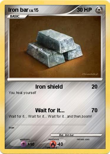 Pokemon Iron bar