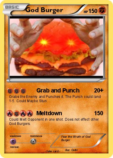 Pokemon God Burger