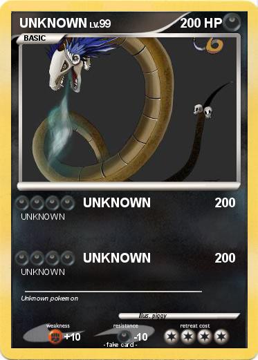 Pokemon UNKNOWN