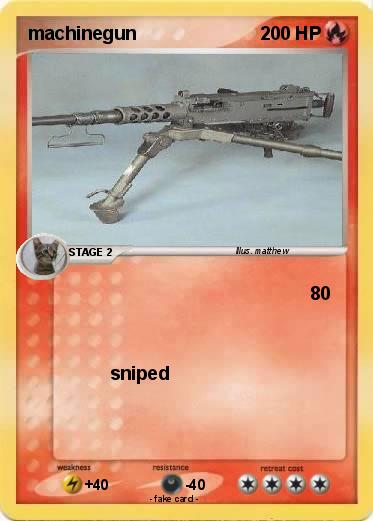 Pokemon machinegun