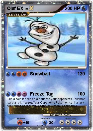 Pokemon Olaf EX