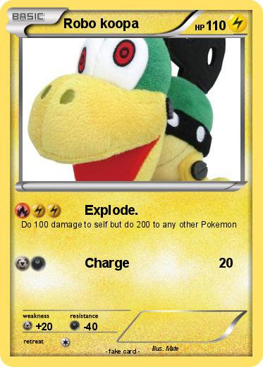 Pokemon Robo koopa