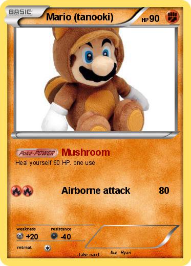 Pokemon Mario (tanooki)