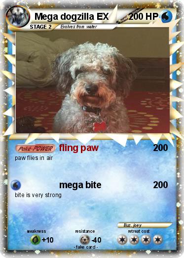 Pokemon Mega dogzilla EX