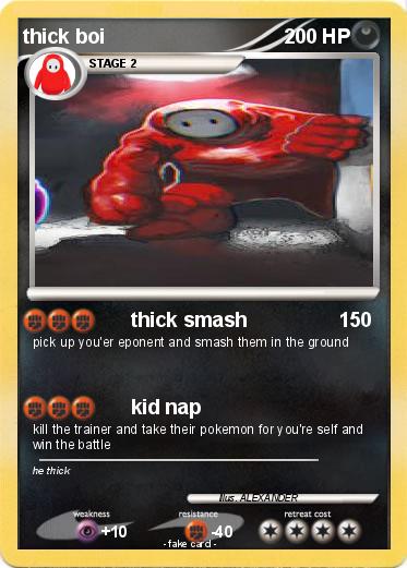 Pokemon thick boi