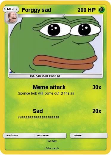 Pokemon Forggy sad