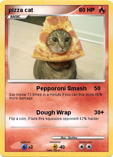 Pokemon pizza cat