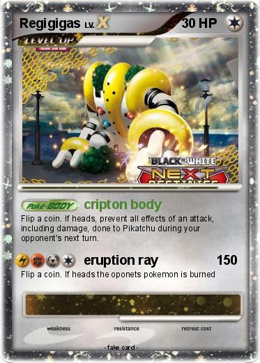 Pokemon Regigigas