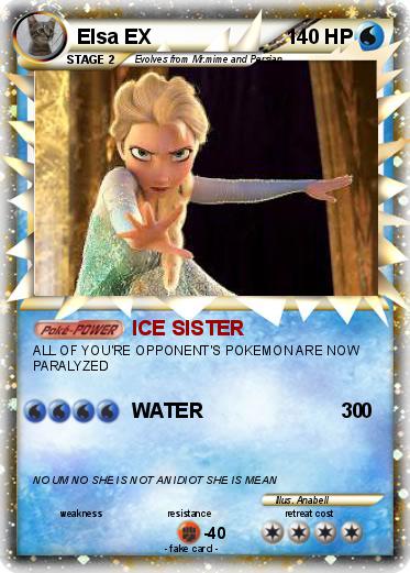Pokemon Elsa EX