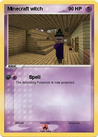 Pokemon Minecraft witch