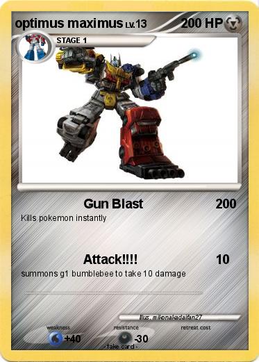 Pokemon optimus maximus