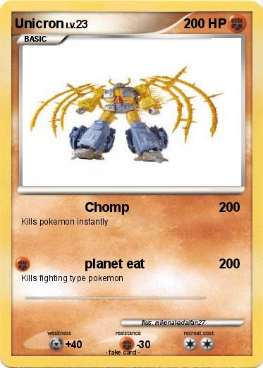 Pokemon Unicron