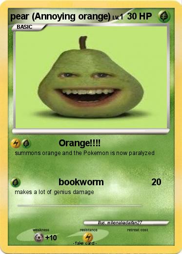 Pokemon pear (Annoying orange)