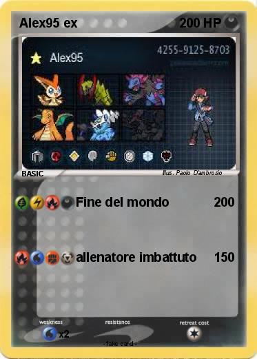 Pokemon Alex95 ex
