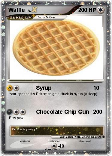 Pokemon Waffle