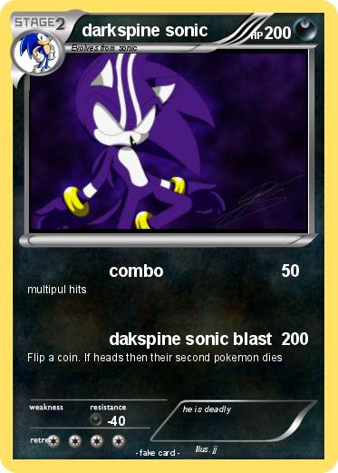 Pokemon darkspine sonic