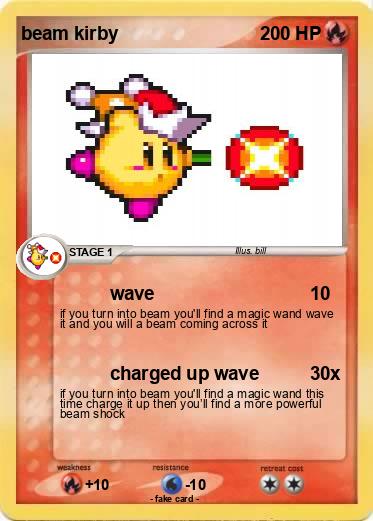 Pokemon beam kirby