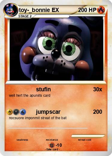 Pokemon toy-_bonnie EX