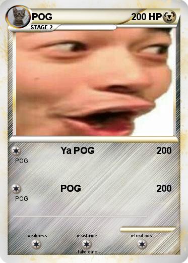 Pokemon POG