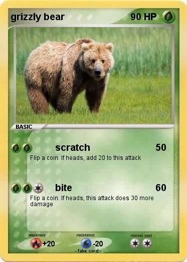 Pokemon grizzly bear