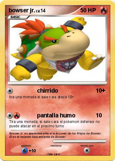 Pokemon bowser jr.