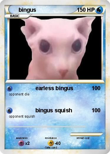 Pokemon bingus