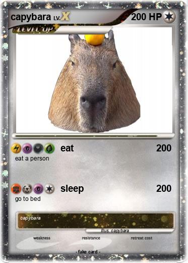 Pokemon capybara