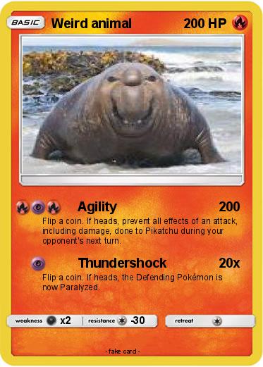 funny real pokemon cards Thicc Pokemon Fan-Art Cards main image 0