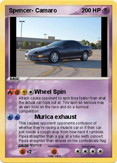Pokemon Spencer- Camaro
