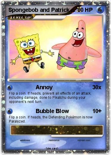 Pokemon Spongebob and Patrick