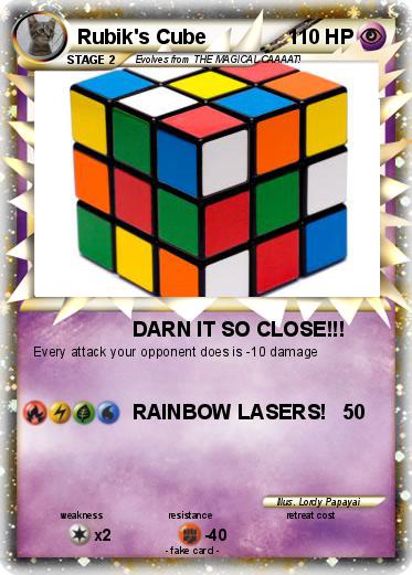 Pokemon Rubik's Cube