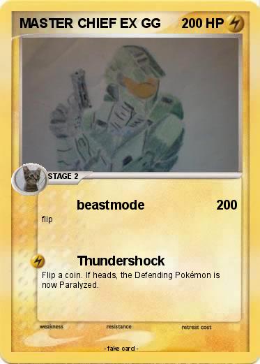 Pokemon MASTER CHIEF EX GG