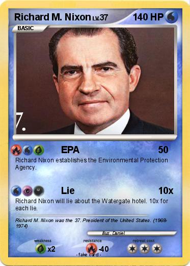 Pokemon Richard M. Nixon