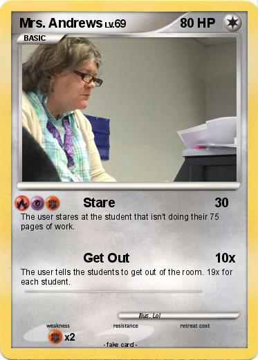 Pokemon Mrs. Andrews