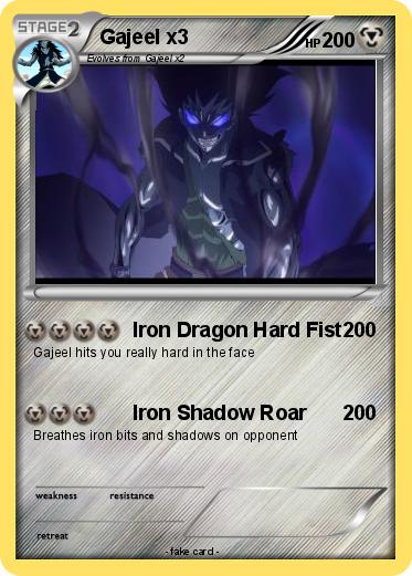 Pokemon Gajeel x3