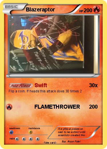 Pokemon Blazeraptor