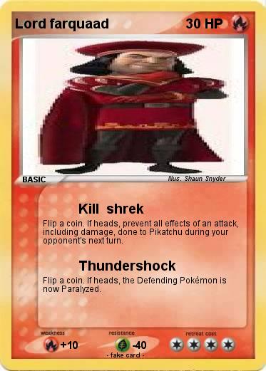Pokemon Lord farquaad