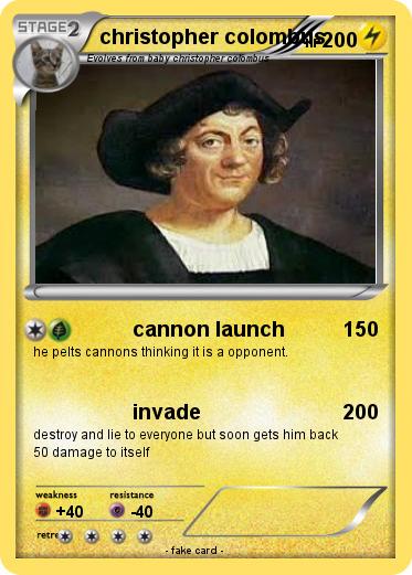 Pokemon christopher colombus