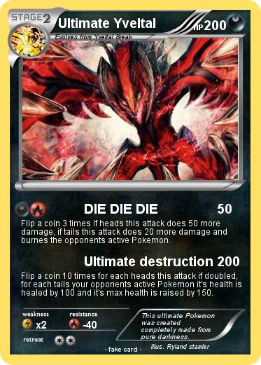 Pokemon Ultimate Yveltal