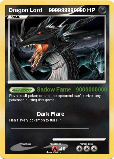 Pokemon Dragon Lord    9999999999