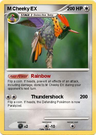 Pokemon M Cheeky EX