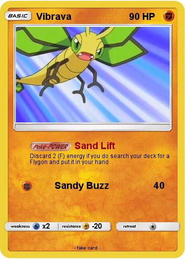 Pokemon Vibrava