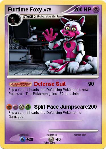 Pokemon Funtime Foxy