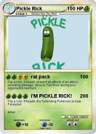 Pokemon Pickle Rick