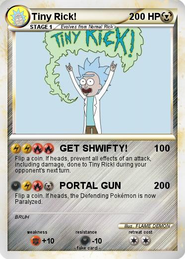 Pokemon Tiny Rick!