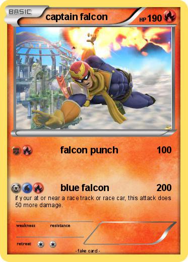 Pokemon captain falcon