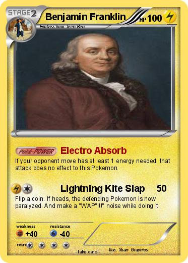 Pokemon Benjamin Franklin