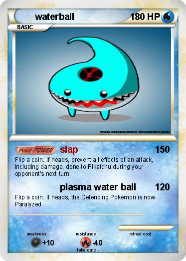 Pokemon waterball