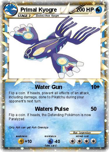 Pokemon Primal Kyogre