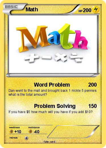 Pokemon Math
